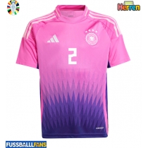 Deutschland Antonio Rudiger #2 Auswärtstrikot EM 2024 Kurzarm